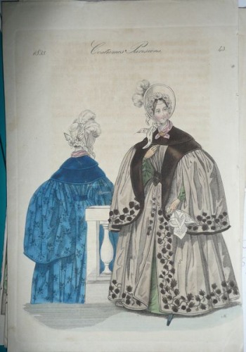 Costumes Parisiens  #43, 1835